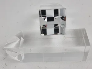 Lot of 9_curelight 66173 Quartz prism cut hrad - 10640282