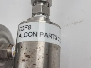 Alcon C3F8 gas regulator for constellation vitrectomy unit