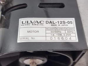 ULVAC DAL-12S-05 Japan Vacuum Pump-AC220V-10W