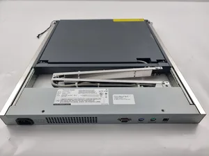 NEW Fujitsu Primergy RC25 US Rack Mount Console KMM 17 TFT 1U PN.NC14010-B432