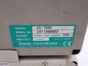 JASCO AS-1550 INTELLIGENT SAMPLER