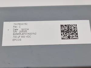 KEMET 70CPE00150 700UF 800V CAPACITOR ID150556