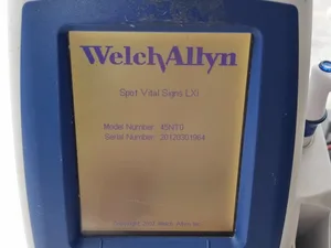 Welch Allyn Spot LXi SPO2 Monitor 45NT0