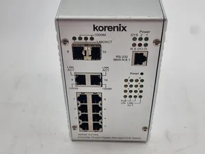 Korenix JetNet 5310 Industrial 8 PoE +; 2G Managed High Power IEEE802.3at Switch