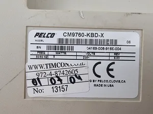 Pelco CM9760-KBD Intelligent Keyboard