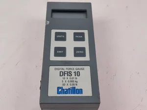 CHATILLON DFI100 DFI-100 DIGITAL FORCE GAUGE 10 LBS