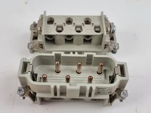 *LOT OF 5* EPIC 10170600 MALE CONNECTOR INSERT 400V H-BS 6 SS 7-12