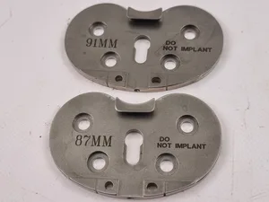 *Lot of 2* Biomet Plates 87-91mm-32- 341268 341267 485508 485507