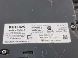 Philips Nicol Vascular CV  Collimator part # 989601022322