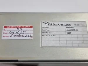 Carte double poussoir Waters Micromass LCT Premier MA4060 PN 4060001DC1