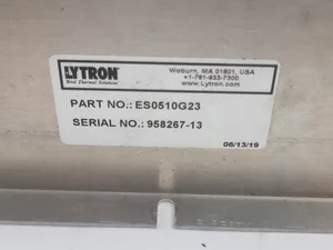 LYTRON ES0510G23 HEAT EXCHANGER