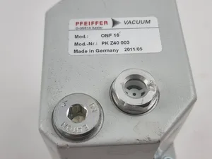Pfeiffer ONF 016 Oil Mist Filter. Vacuum Pump Outlet Filter