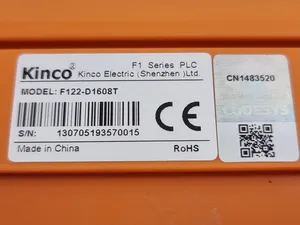 F122-D1608T Kinco F1 Series PLC Canopen Codesys Programming