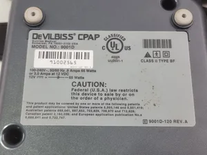 DeVilbiss 9001D Nasal CPAP System-with case and accessories full set