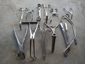 *Lot of 12* Surgical instroments+Periarticular Bone Clamp - stainless