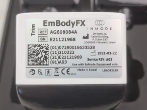 *LOT OF 6* InMode EmBodyFX AG608084A TRIM Set with Case *NEW*