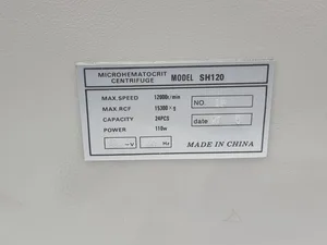 Sh120-1 Microhematocrit Blood Centrifuge Machine