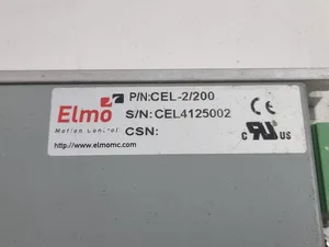 ELMO MOTION CONTROL_DIGITAL SERVO DRIVE - CEL-2-200 - CELLO 2 amps Cont 200V