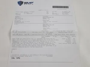 *new* EMP Shield SP 240 ISR RL_light protection device-Original documentation