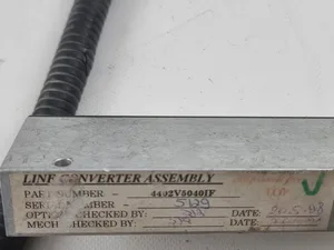 Fostec Schott A08906 Fiber Optic Line Scan Light Guide Cable 6" Slit, 30" L