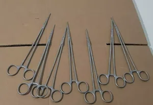 Sharplan Surgical Laparoscopic Instruments L-0121 and L-0120 lot of 4