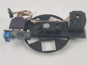 Perkin Elmer Emission Filter Wheel VC5266 -5 tray holder- motor AD03731 -W/PCB