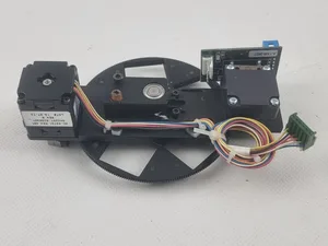 Perkin Elmer Emission Filter Wheel VC5266 -5 tray holder- motor AD03731 -W/PCB