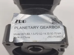 ZRD - planetary grearbox model WOL60L-1-5-P2-S2-14-30-50-70-M4