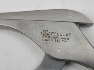 Aesculap FM854R Stainless 4mm X 230 mm - Surgical device *LOT of 3*