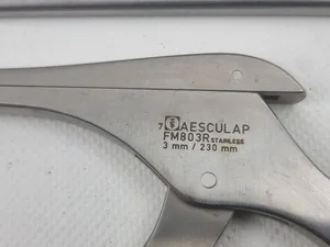 Aesculap FM854R Stainless 4mm X 230 mm - Surgical device *LOT of 3*