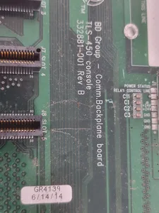 VEEDER-ROOT 332881-001 - Rev.B TLS-450 COMMUNICATION BACKPLANE BOARD