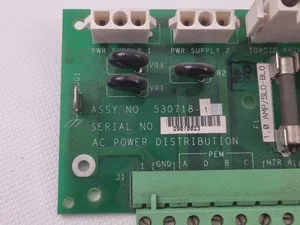 Biomerieux -power supply PCB_assy 530718 ac - power distributor- 1.0 AMP/SLO-BLO
