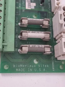 Biomerieux -power supply PCB_assy 530718 ac - power distributor- 1.0 AMP/SLO-BLO