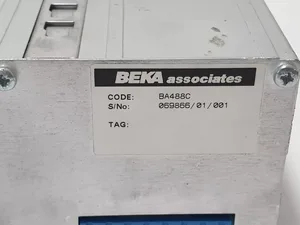 BEKA ENGLAND BA488C SERIAL TEXT DATA GRAPHIC DISPLAY INTRINSICALLY SAFE MODBUS