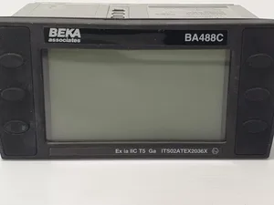 BEKA ENGLAND BA488C SERIAL TEXT DATA GRAPHIC DISPLAY INTRINSICALLY SAFE MODBUS