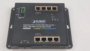 PLANET 8-port 100/1000x SFP Managed PoE Switch Industrial WGS-4215-8P2S