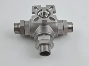 G 3/4'''' L-port 3-Way Stainless Steel Ball Valve