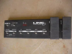 Line 6 Floorboard Wah Pedal And Volume Plus Channel Select Etc
