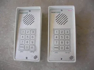 Pancode Telrad Door Entry System Aluminium Surface Mount *lot of 2*