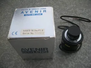JAPAN AVENIR CCTV LENS 50MM F1.8-w/original box and electri