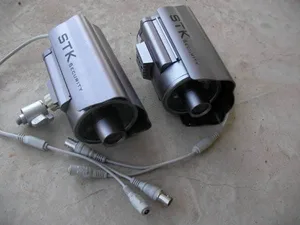 STK  security CCD TV - Security camera  *lot of 2*