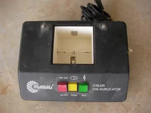 Multiblitz Color B&W Slide Duplicator Slide Viewer 35mm & Medium Format 60mm