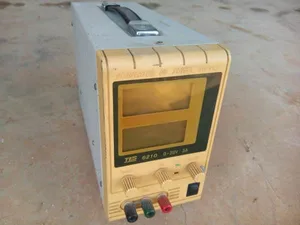 DIGITAL POWER SUPPLY TES - 6210 Output Voltage 0-30VDC Max. output Current 3A