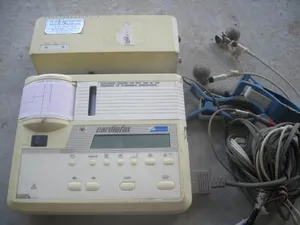 Nihon Kohden Cardiofax ECG- EKG Electrocardiograph with transformer and wire acc