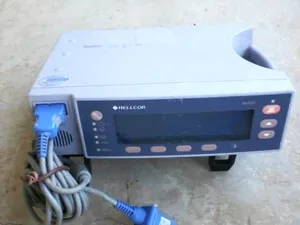 Nellcor OxiMax N-595 Pulse Tabletop Oximeter with connectors cable