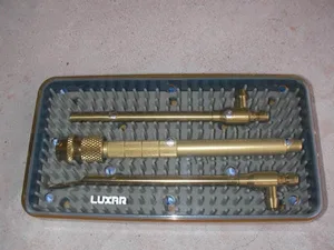 Luxar Lumenis Aesculight LXH-4 Handpiece Laser Set w Case