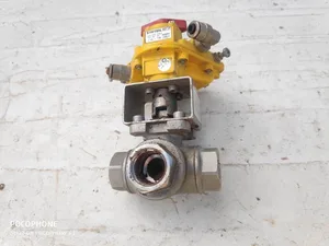 Kinetrol Pneumatic Valve Positioner w/Ball Valve