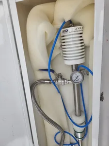AN Tech ZYB-8  boosting liquid Nitrogen LN2 -foot pedal pump and container hose